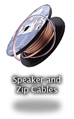 Speaker and Zip Cables